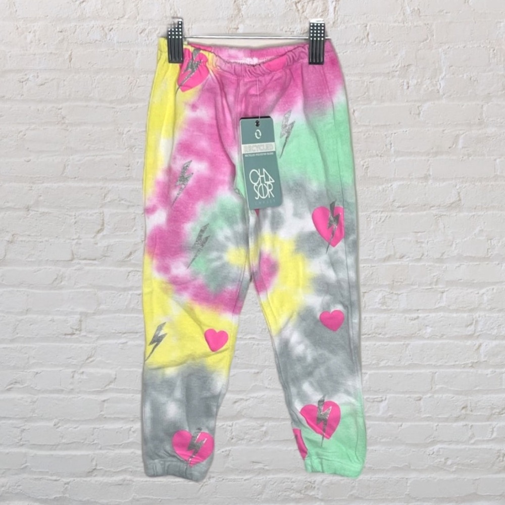 Chaser Tie-Dye Heart Joggers